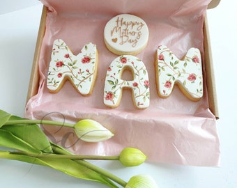 Handmade Mother's Day Shortbread Cookies Gift Box