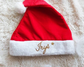 Cappello di Natale, cappello di Babbo Natale personalizzato