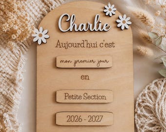 Panneau rentrée scolaire / rentrée des classes / pancarte photo rentrée