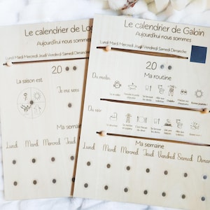 Weekschema + ochtend- en avondroutines Groot aanpasbaar en schaalbaar formaat met ochtend- en avondroutine