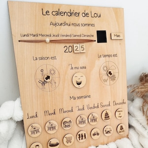 Large, customizable and scalable weekly planner with morning and evening routine options