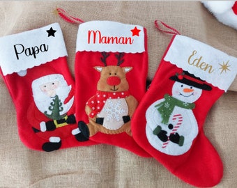 Boot, Personalized Christmas Sock