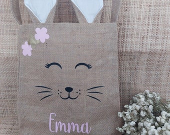 Customizable Easter basket bag