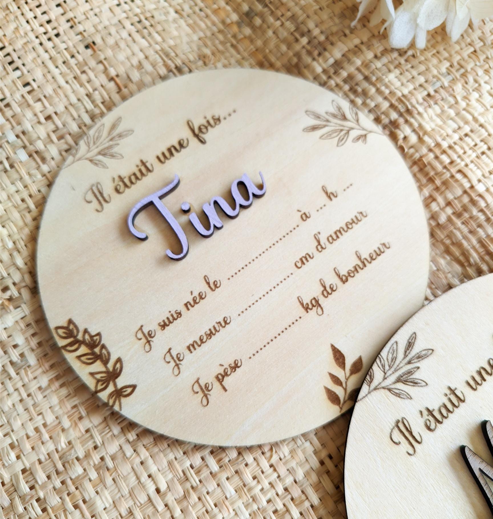 Carte Annonce Naissance Bois Personnalis e Carte Pr nom B b Carte Annonce Naissance Bois Personnalis e Carte Pr nom B b