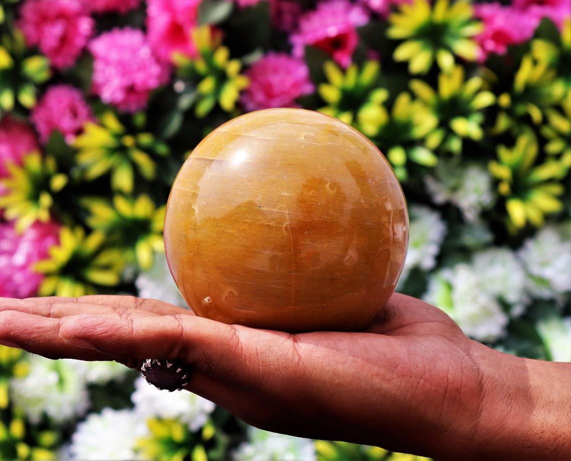 Amazing 95MM Natural Yellow Jasper Metaphysical Chakra Aura Etsy