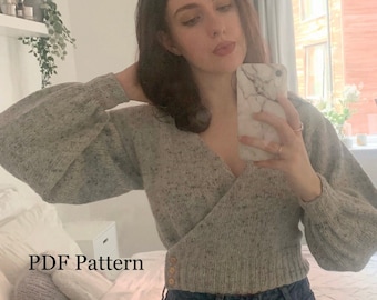 wrap sweater knit pattern