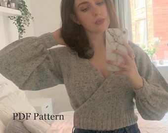 Serendipity Cardigan Knitting Pattern - PDF Download