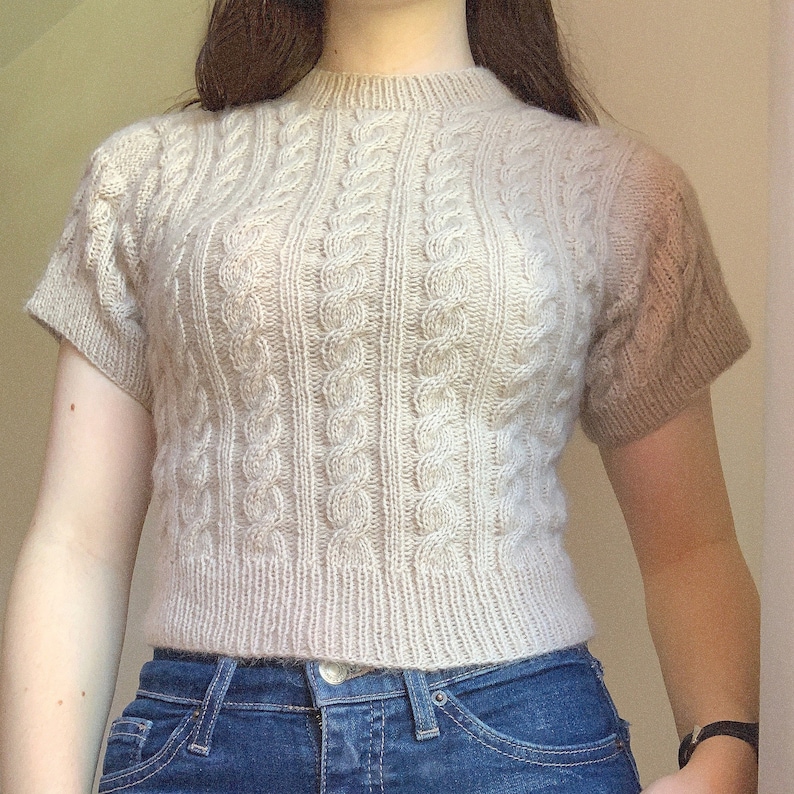 Snakes and Ladders Tee Knitting Pattern Etsy