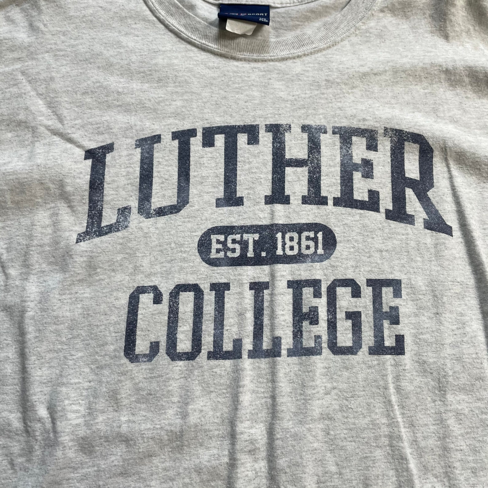 Luther College NCAA Vintage 90s Long Sleeve T Shirt Etsy