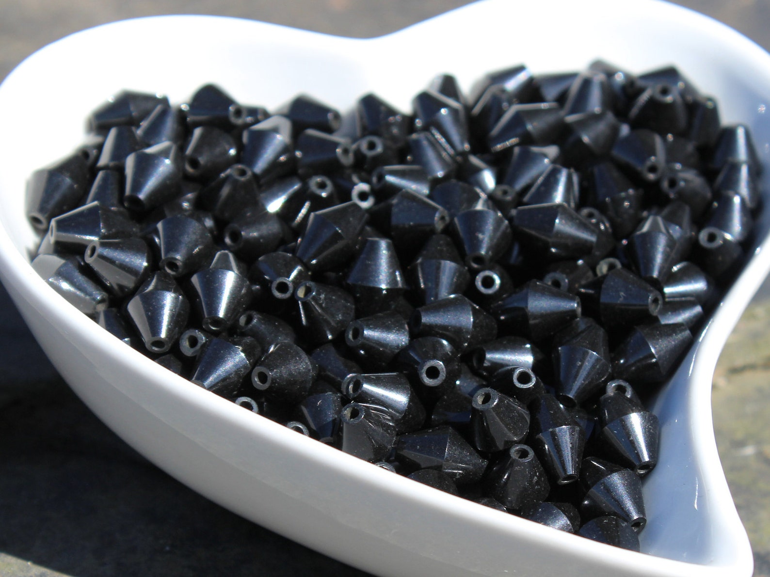 10mm Jet Beads Faceted beads Wholesale Beads For Jewelry Etsy