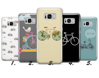 BIKE CYCLING bicycling world travel thin phone case cover in silicone fits Samsung 20 21 22 Ultra 5G 6 7 0 9 Note Plus models