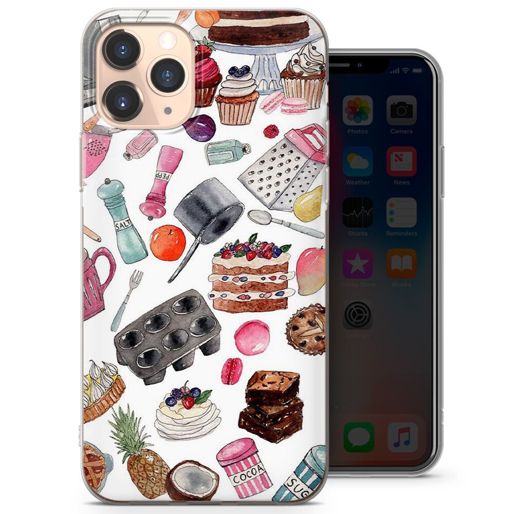 BAKING CAKE iPhone case cooking phone case cover cooking Etsy