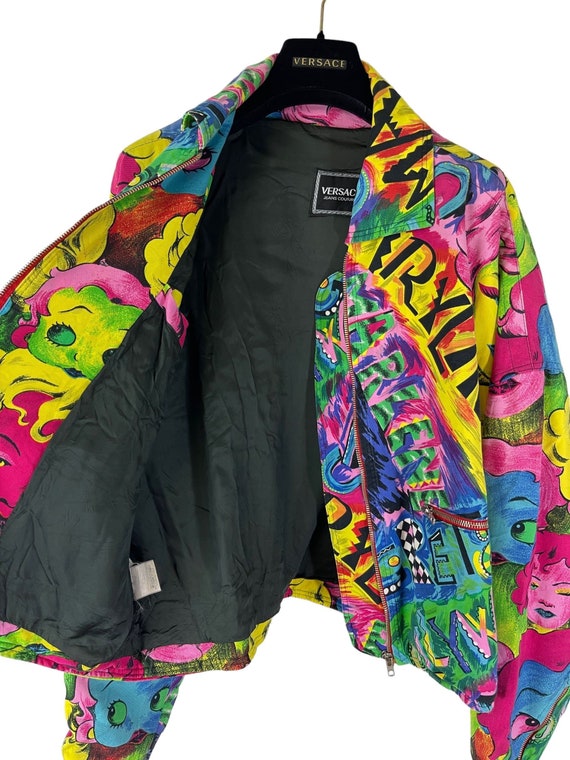 Gianni versace giacca stampa pop art - Gem
