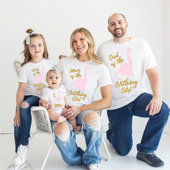 Matching Family Shirts Dinosaur Birthday Family Tees Mommy Etsy
