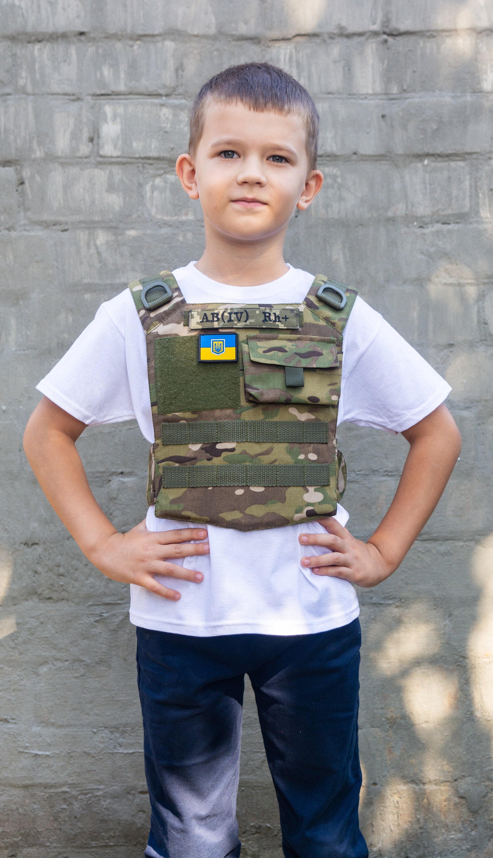 Boys hotsell army vest