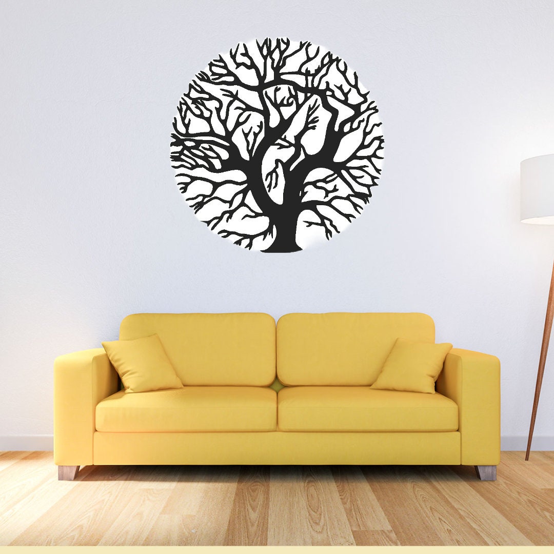 Tree Art Wooden Wall Art Wall Hanging Wooden Tree Tree Etsy
