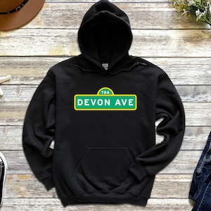 Devon Ave Chicago Hoodie, Desi Streetwear, Ramadan Eid Gift