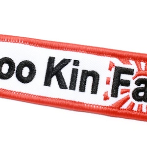 Dub Spencer "Foo Kin Fast & Hoo Lee Chit" Flight Tag in Red or White Keychain