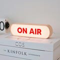 On air sign lamp, On air lightbox, Podcast sign, Streaming stuff product logo