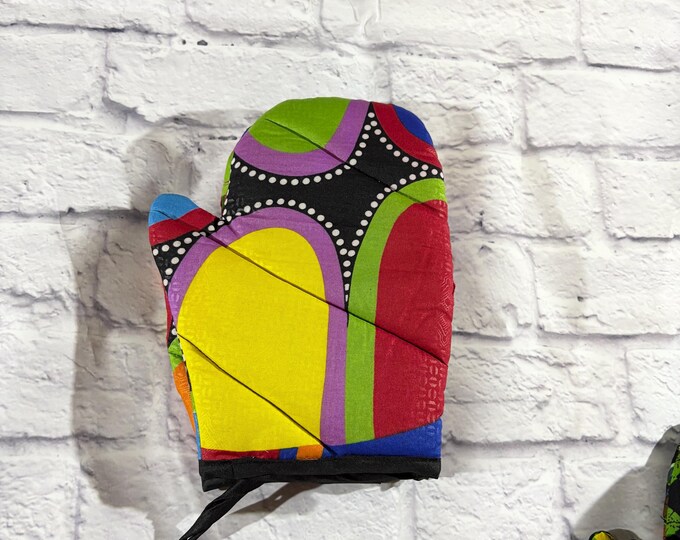 Oven Mitts/African Print Oven Mitts/Ankara Oven Mitts/Oven Mitts/Kitchen Gifts