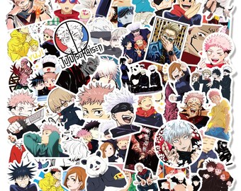 jujutsu kaisen sticker etsy