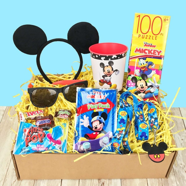 Mickey Mouse Gift Box, Mickey Valentine's day gift, Boys Easter box, Little Boys Birthday gift, Disney gift, Disney Reveal, Disney trip gift