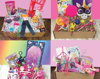 Girls Birthday Gift Box, Valentine's day gift girls, Dress up Doll gift box for girls, Easter gift girls, Unicorn Gift, girl car activity