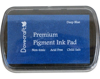 Dovecraft Premium Pigment 'Deep Blue' Stempelkissen