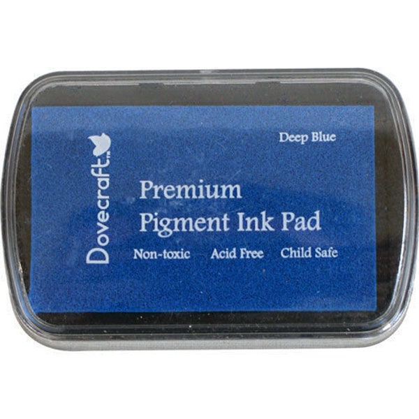 Dovecraft Premium Pigment 'Deep Blue' Ink Pad