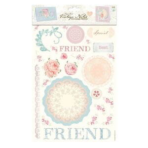 Papermania 'Vintage Notes' 'Friend' Decoupage Medley 2 confezioni