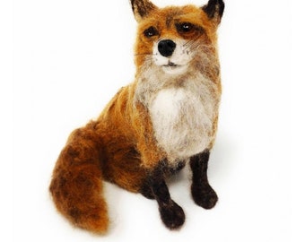 Kit de feltragem com agulha 'Fabulous Mr Foxy' da Crafty Kit Company