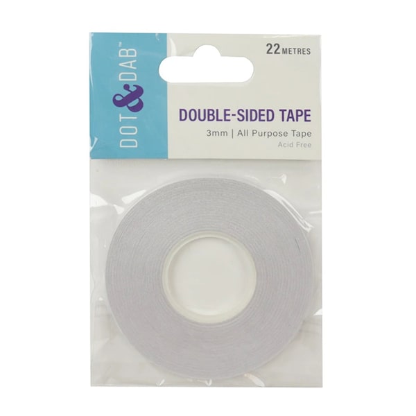 Ruban adhésif double face Dot & Dab 3mm x 22m