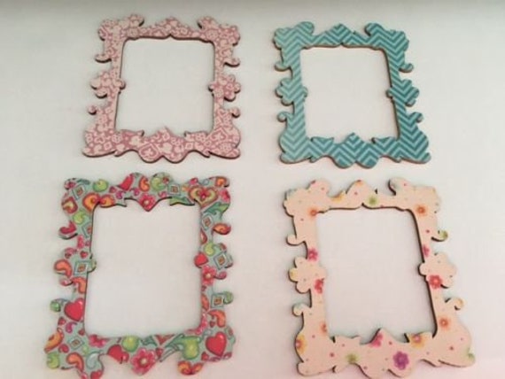 Funfair by Helz Cuppleditch 16 Wooden Frames Craft Embellishments