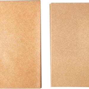 May include: Two square, light brown cardboard sheets are displayed side-by-side against a white background. The cardboard has a textured surface and a natural, earthy tone. The sheets are evenly lit, showcasing their simple, clean design.