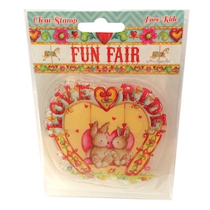 Kirmes von Helz Cuppleditch 'Love Fahrt' Clear Stamp Set