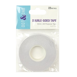 Dot & Dab Doppelseitiges Klebeband 9 mm x 22 m