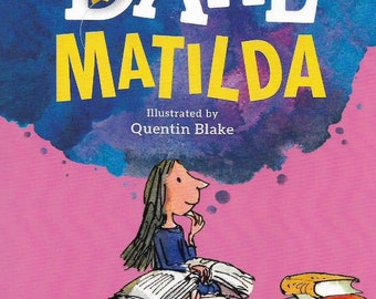 Matilda by Roald Dahl Paperback Book