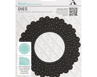 Xcut 'Vintage Notes' 'Doily' Die