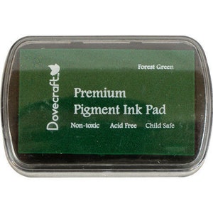 Almohadilla de tinta Dovecraft Premium Pigment 'Forest Green'