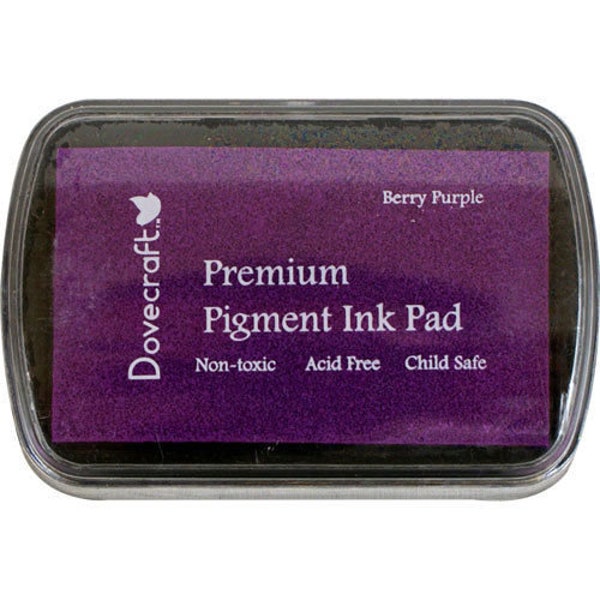 Dovecraft Premium Pigment 'Berry Purple' Ink Pad