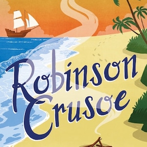 Puffin Classics &#39;Robinson Crusoe&#39; by Daniel Defoe Paperback Book