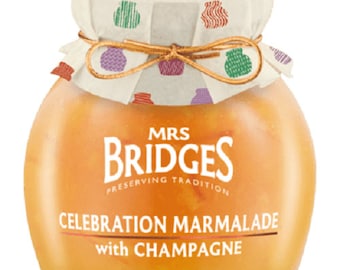 Mrs Bridges Celebration Marmalade with Champagne 340g