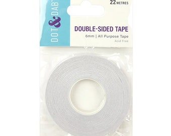 Dot & Dab Double-Sided Tape 6mm x 22m