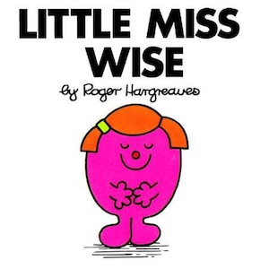 Little Miss Wise' by Roger Hargreaves Paperback Book