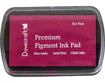Dovecraft Premium Pigment 'Hot Pink' Stempelkissen