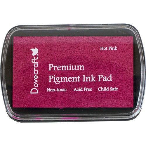 Dovecraft Premium Pigment 'Hot Pink' Ink Pad