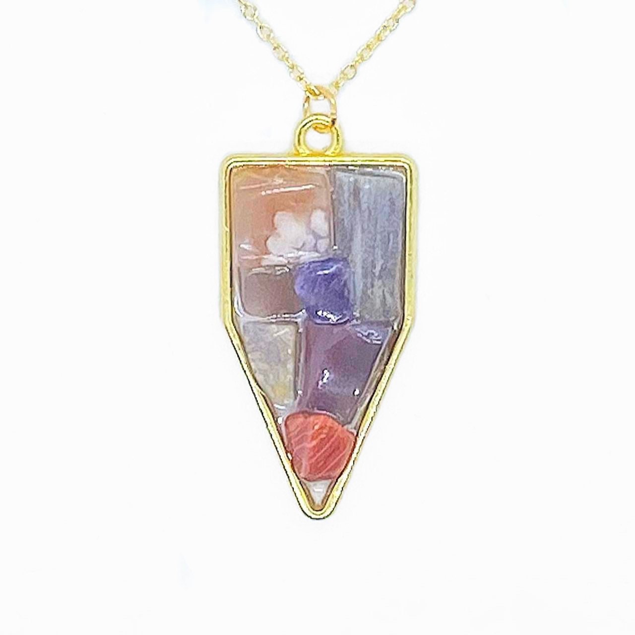 Mixed Gemstone Necklace main image 1