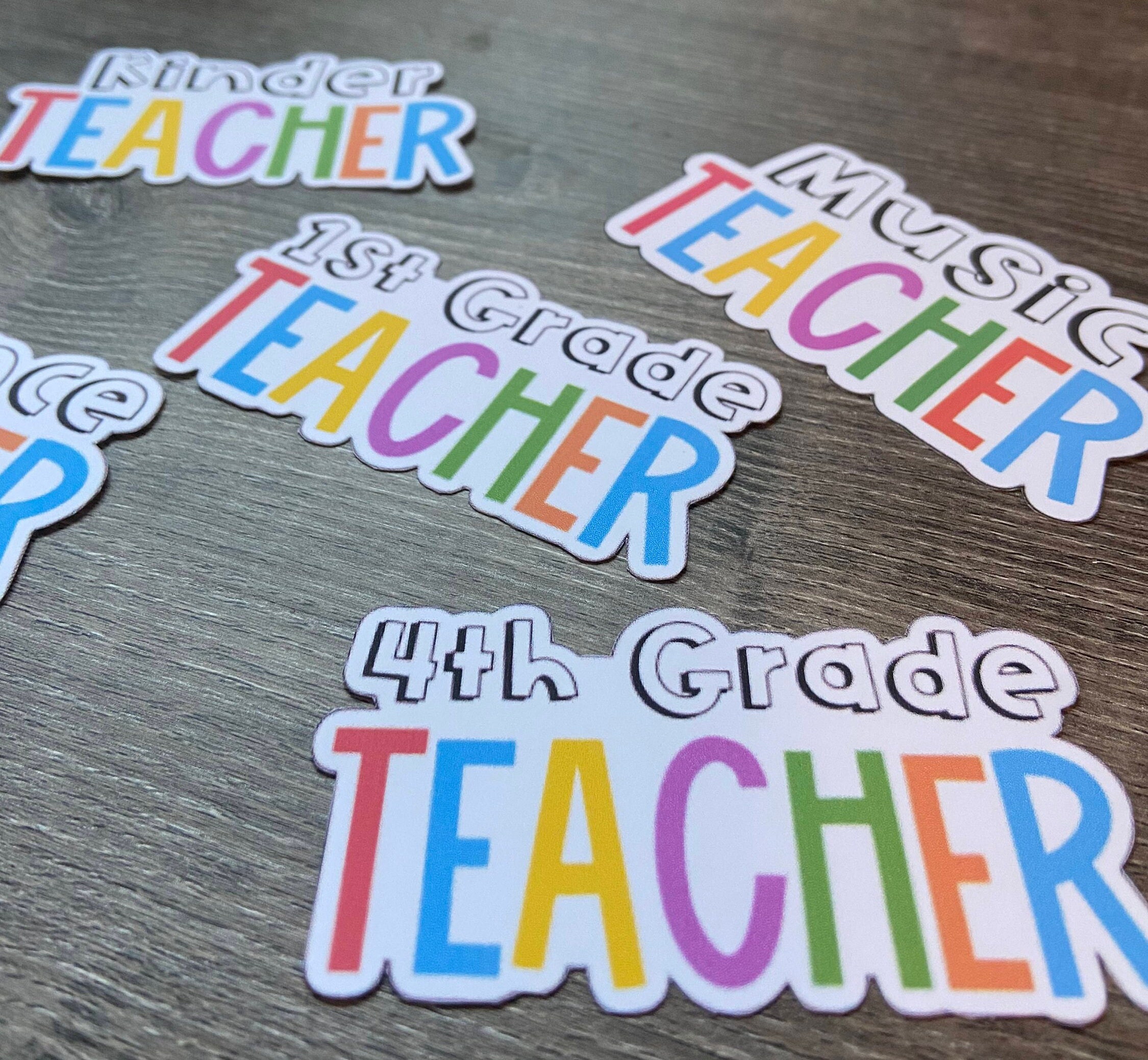 Hello Rainbow Stickers – The Teaching Texan