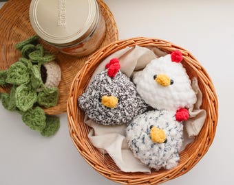 Huhn Häkelanleitung - Süßes Huhn Amigurumi - PDF Häkelanleitung - Häkel Huhn - Süße Häkelfigur - Tier Amigurumi - Huhn Plüschtier