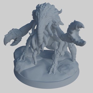 Chuul miniatuur for tabletop RPGs